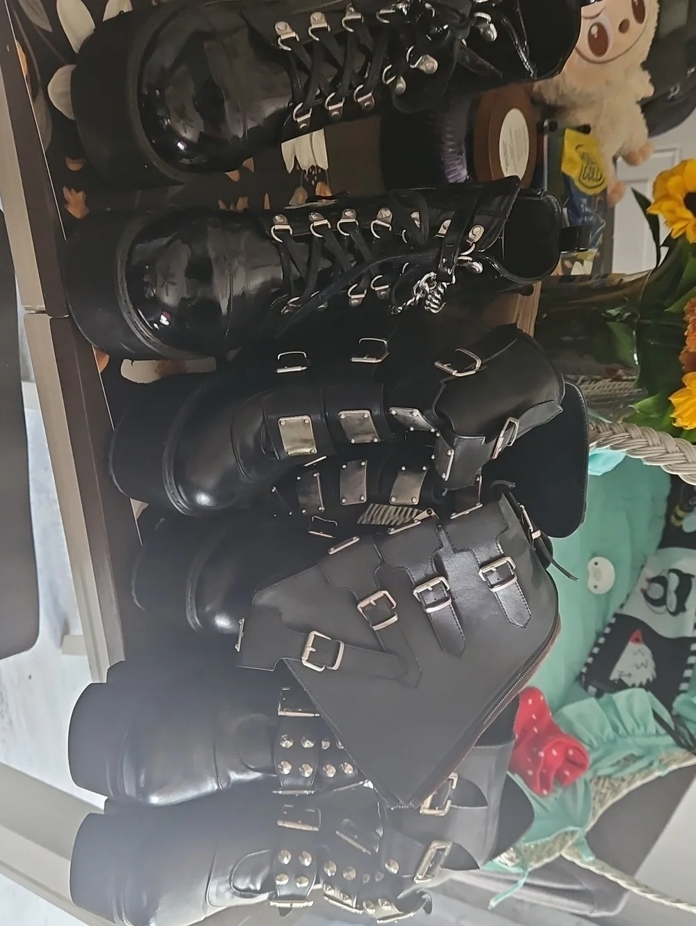 Tall Punk Platform Boots